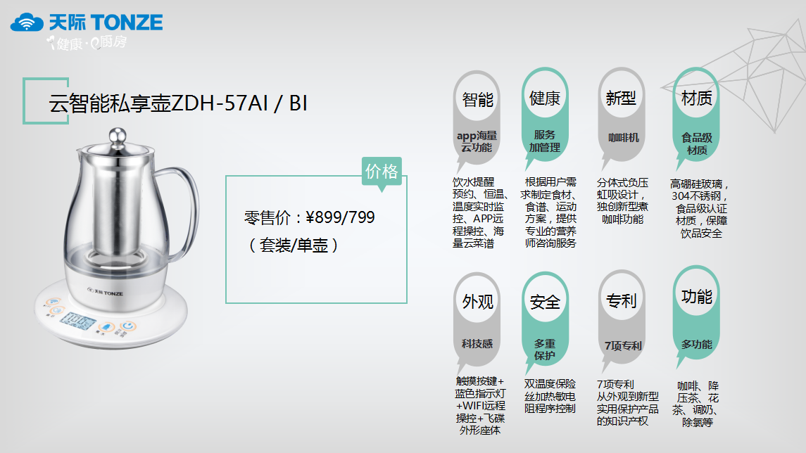 云智能私享壶ZDH-57AI/BI